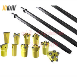 comprar Taladro integral Roces de roca de la mina del acero de carbono/caña integral del acero de taladro 108m m fabricación en línea