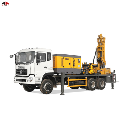 comprar CSD200A Bombilla de barro hidráulica de aire DTH integrada camión de Dongfeng equipo de perforación de pozos de agua fabricación en línea