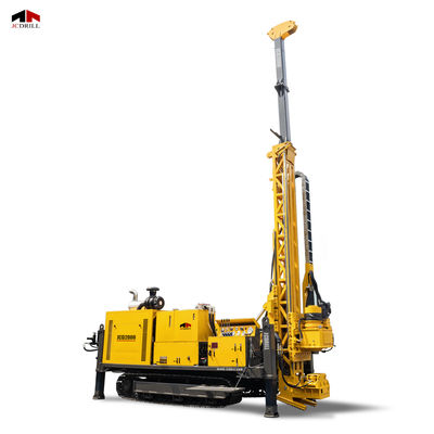 comprar 2000M Profundidad de rastreador montado totalmente hidráulico de la minería del núcleo de perforación Rig para la exploración de canteras geológicas Fabricación en línea