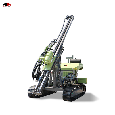 comprar Versátil motor de diésel neumático de potencia DTH y auger de perforación de superficie de perforación compacta Fabricación en línea