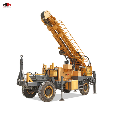 comprar TWD600 Hydraulic Four Wheels Trailer Mounted Water Well Drilling Rig Fabricación en línea