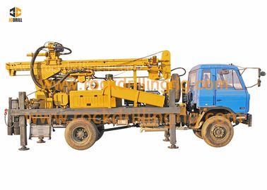 comprar Plataforma de perforación montada camión hidráulico del pozo de agua de DTH diámetro de la perforación de 140 - de 450m m fabricación en línea