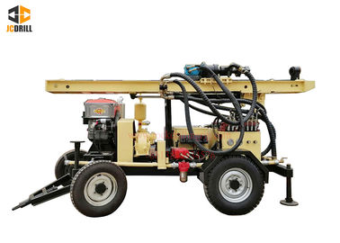 comprar plataforma de perforación del pozo de agua del tubo de taladro de la plataforma de perforación de Dth del poder del motor 24kw los 2m fabricación en línea