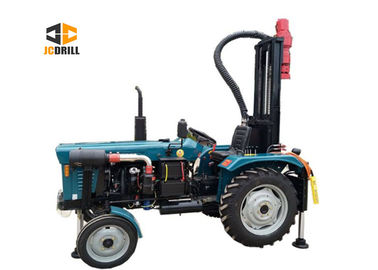 comprar color modificado para requisitos particulares montado tractor de Rod de taladro de la plataforma de perforación del pozo de agua de los 200m el 1.5m fabricación en línea