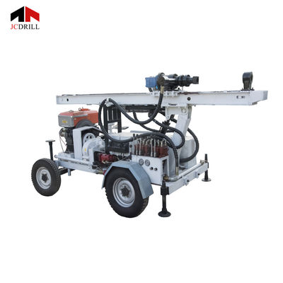 comprar Plataforma de perforación portátil rotatoria del agua del remolque del motor de DEUTZ fabricación en línea