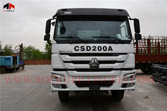 comprar 200 metros de CSD200A de pozo de agua que perfora a Rig Machine With Mud Pump fabricación en línea