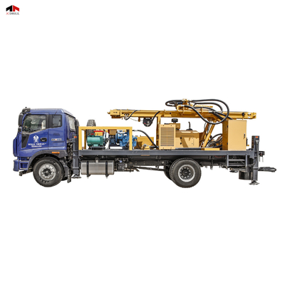 comprar Pozo de agua montado camión de CSD200 4x4 que perfora a Rig Borehole Machine fabricación en línea
