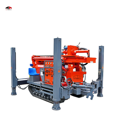comprar pozo de agua de la profundidad de los 200m que perfora la roca de Rig Crawler Rotary Portable Diesel fabricación en línea