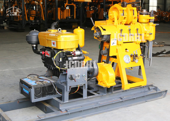 comprar Perforación portátil diesel Rig For Water Well de 180meters 75m m fabricación en línea