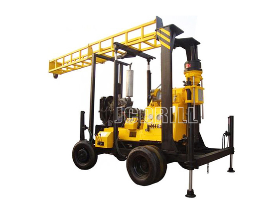 comprar montada remolque el pozo de agua de 75m m plataforma de perforación el diámetro interior de Diamond Vertical Spindle Diesel Engine fabricación en línea