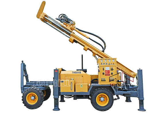 comprar heavy profundo del motor diesel de las plataformas de perforación del pozo de agua de 300meter Dth Fabricación en línea