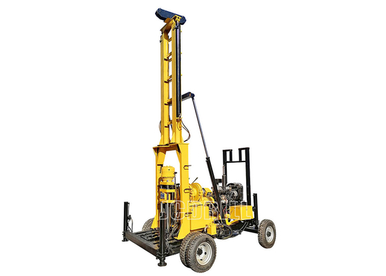 comprar pequeño pozo de agua 50hp que perfora a Rig Diesel Engine Trailer Type los 600m fabricación en línea