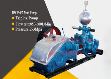 Un buen precio. Bomba del lodo de perforación del agujero profundo, bomba resistente triple BW850/2 de la mezcla del émbolo hidráulico en línea