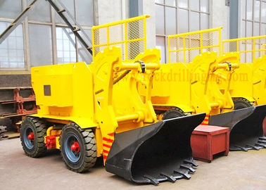 Un buen precio. Tipo eléctrico rodado estructura compacta del cargador de la roca de la explotación minera de subterráneo en línea