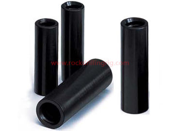 Un buen precio. Color negro de las mangas de acoplamiento roscado de la manga de Rod de taladro de las herramientas de perforación de roca T38 en línea
