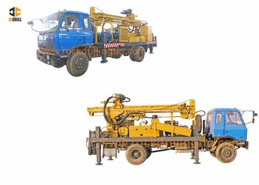 Un buen precio. Equipo de excavación accionado por el motor diesel del pozo de agua montado en el camión 4 x 4 para los malos caminos en línea