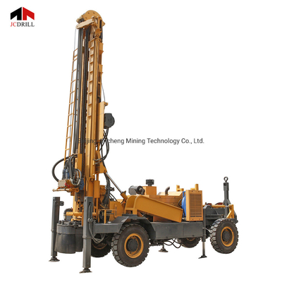 Un buen precio. Pozo de agua montado remolque de la perforación de Dth del aire que perfora a Rig Machine los 300m en línea