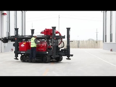 Máquina de perforación de pozos de aguas profundas montada en un rastreador de 400 metros