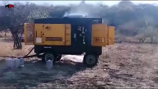 Energía de la plataforma de perforación de pozos de agua